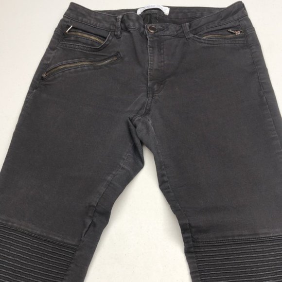 BLACK TACTICAL LOOK SKINNY JEANS 8/29x28 ⭐ - Picture 2 of 10